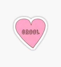 Candy Love Heart GROOL Sticker