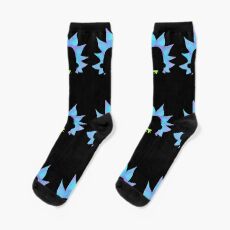 Rick Sanchez silhouette Socks