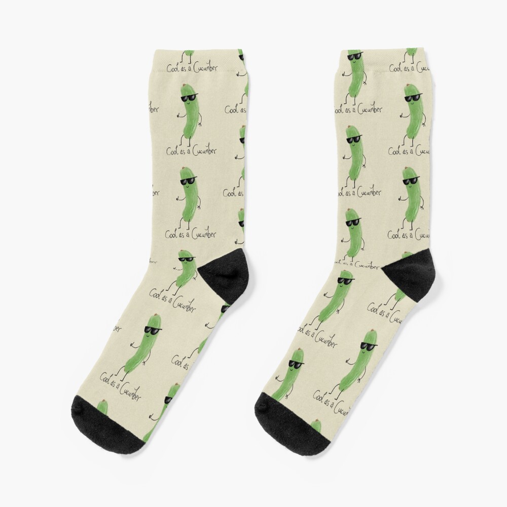 Cool as a cucumber Socks