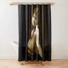 SEPIA PORTRAIT Shower Curtain
