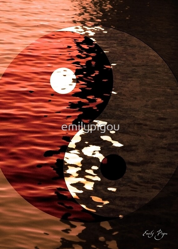 "Yin Yang Friendship" by emilypigou Redbubble