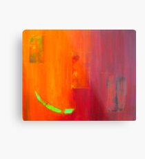 Slice - Abstract Metal Print