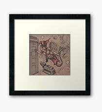 ComicCon Winged Merbunny Framed Print