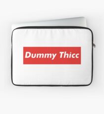 Dummy Thicc Meme Laptop Sleeve