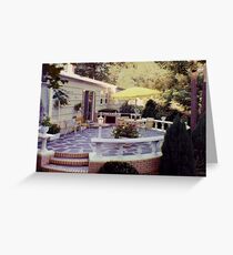 Creative Patio Greeting Card