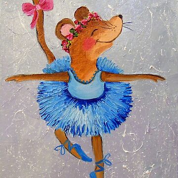 Mouse in the dance Poster for Sale by Olha Darchuk