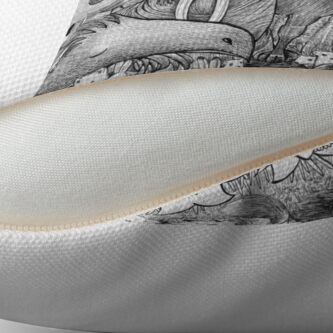 Alternate view of Arctic Circle Floor Pillow