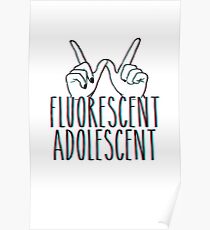 Fluorescent Adolescent - (ARTIC MONKEYS) Poster