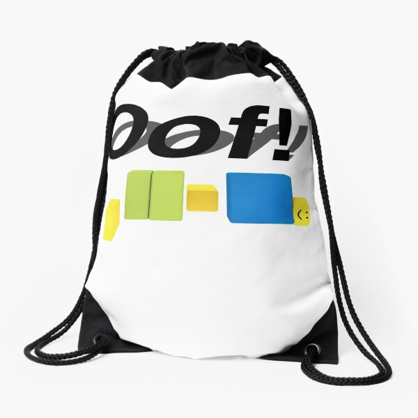 Oof Roblox Oof Noob Drawstring Bag By Smoothnoob Redbubble - oof roblox oof noob water bottle by smoothnoob redbubble