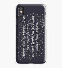 Under the stars. Kerouac iPhone Case/Skin