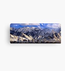 Salt Lake City - Panorama Canvas Print