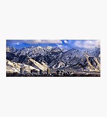 Salt Lake City - Panorama Photographic Print