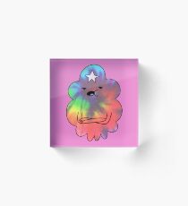 Lumpy Space Princess (TIE DIE) Acrylic Block