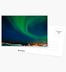 March 1st/11..Ft Nelson BC Auroras Postcards