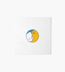 Yin Yang - Finn and Jake Art Board Print