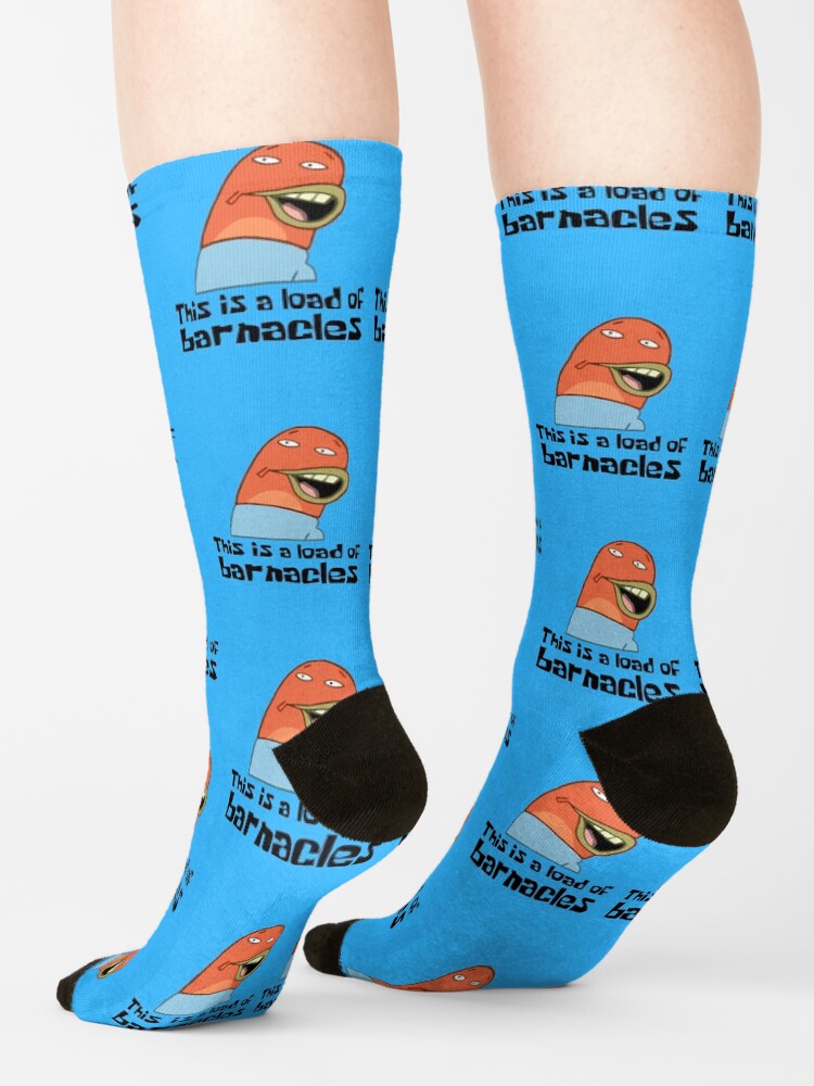 Alternate view of This Is A Load Of Barnacles - Spongebob Socks