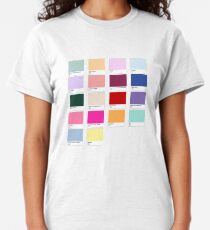 Lover Taylor Swift Lover Album Pantone Track Compilation Classic T-Shirt