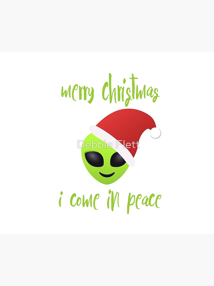 merry christmas, i come in peace by lucythecow