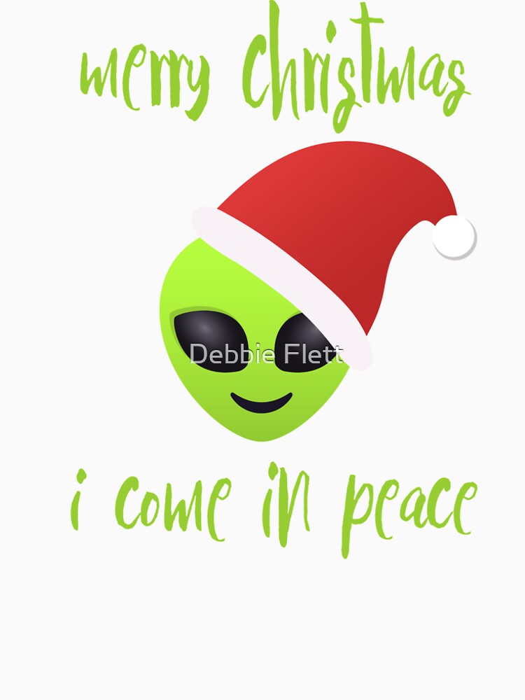merry christmas, i come in peace by lucythecow