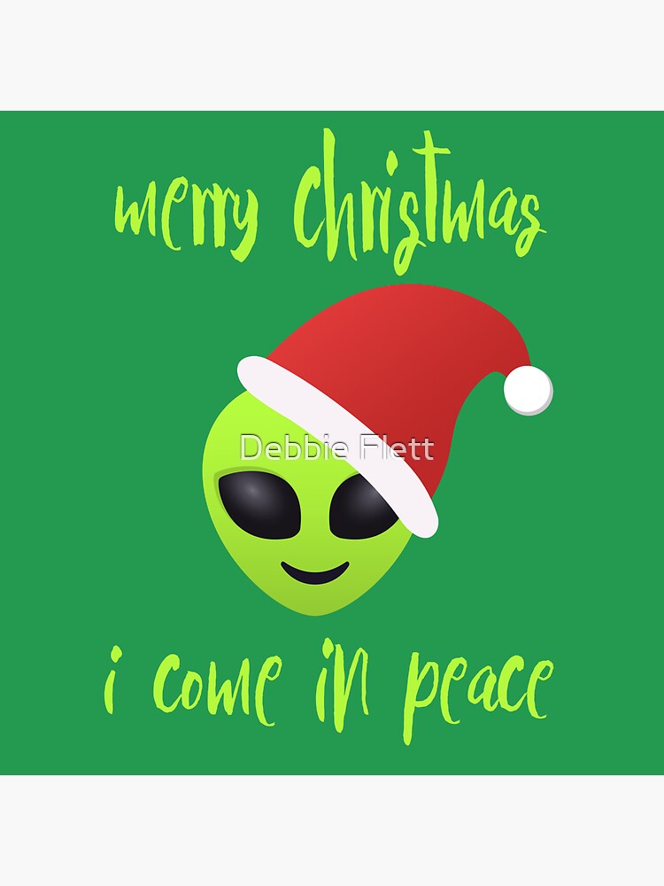 merry christmas, i come in peace by lucythecow