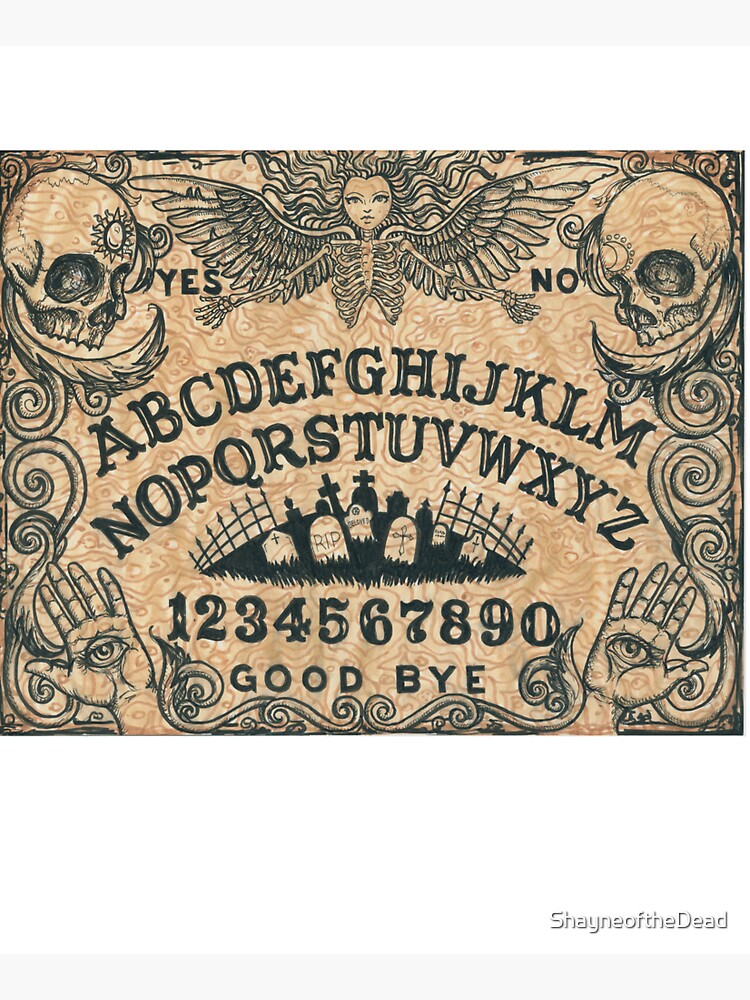 Angel of Death Ouija Board by ShayneoftheDead