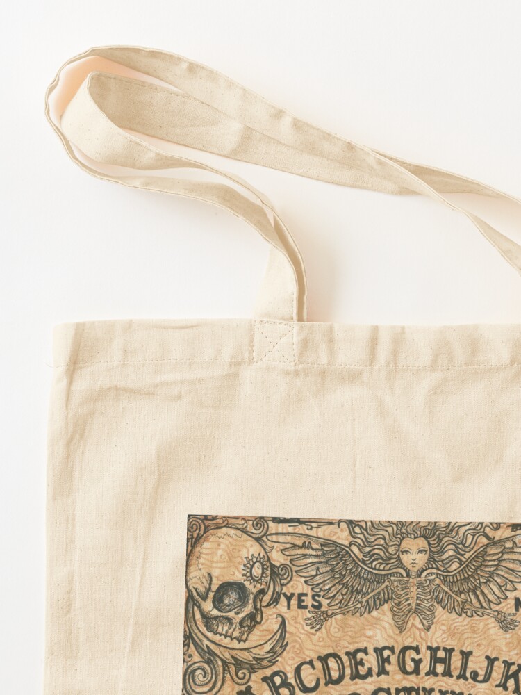 Alternate view of Angel of Death Ouija Board Tote Bag