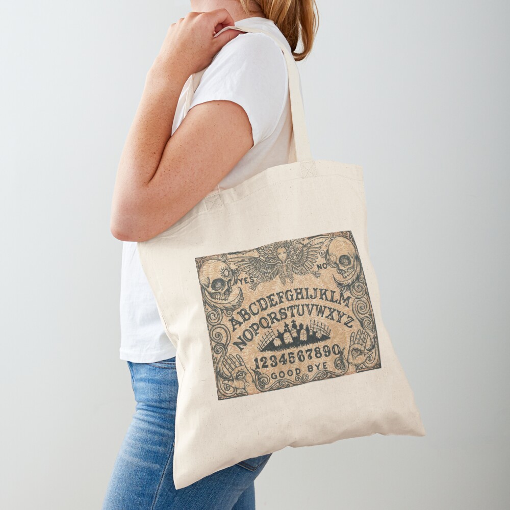 Angel of Death Ouija Board Tote Bag