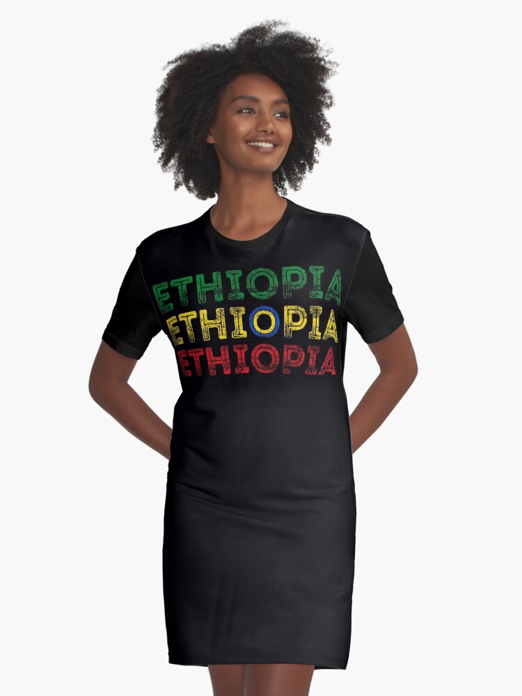 Ethiopia text T-Shirt