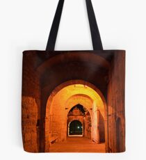 Rothenburg West Gate Inside at Night Tote Bag