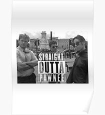 Straight Outta Pawnee Poster