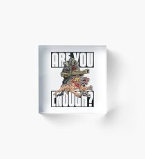 FL4K The Beastmaster With Guard Skag Borderlands 3 Rakk Attack! Acrylic Block