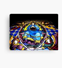 Stained Glass Painting Canvas Print