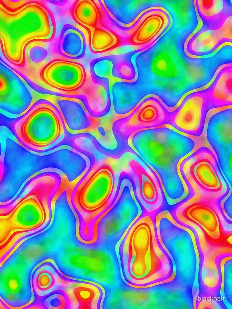 Random virtual color pixel abstraction by blackhalt