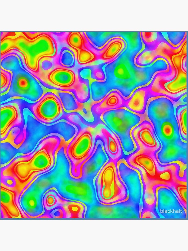Random virtual color pixel abstraction by blackhalt