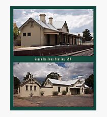 Uralla Railway Station, NSW (circa 1882) Photographic Print