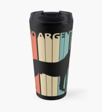 Vintage Dogo Argentino Dog Owner Gift Travel Mug