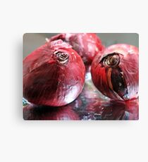 Red Onions Canvas Print