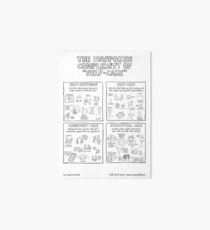 The Unspoken Complexity of Self-Care Art Board Print