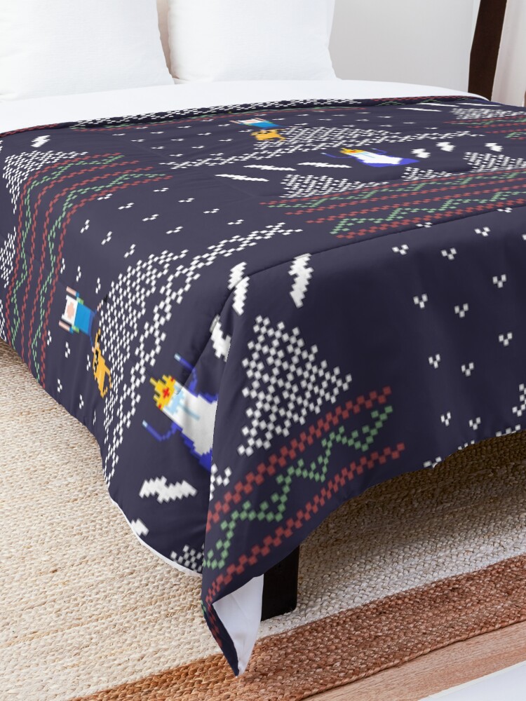 Alternate view of Ugly Christmas Shirt Time! Comforter