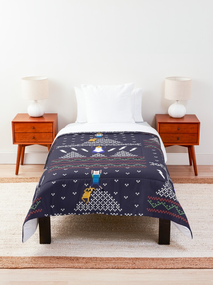 Alternate view of Ugly Christmas Shirt Time! Comforter