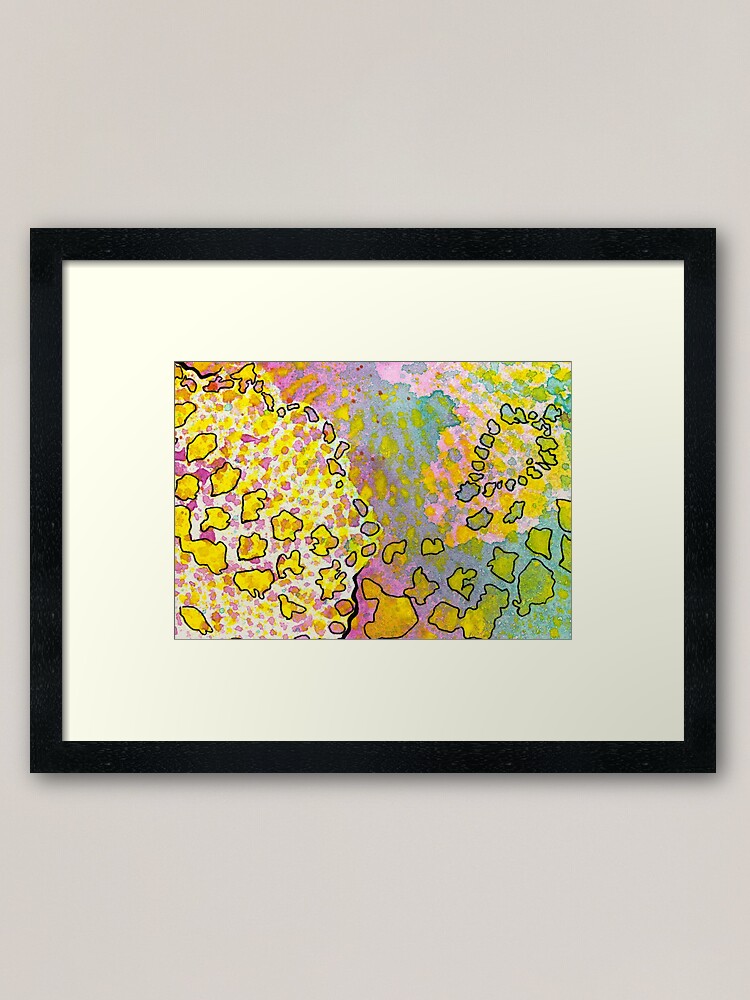 Alternate view of 9, Inset A Framed Art Print