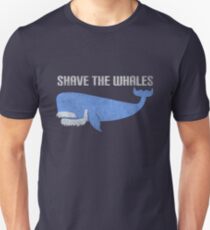 Camiseta ajustada Afeita las ballenas