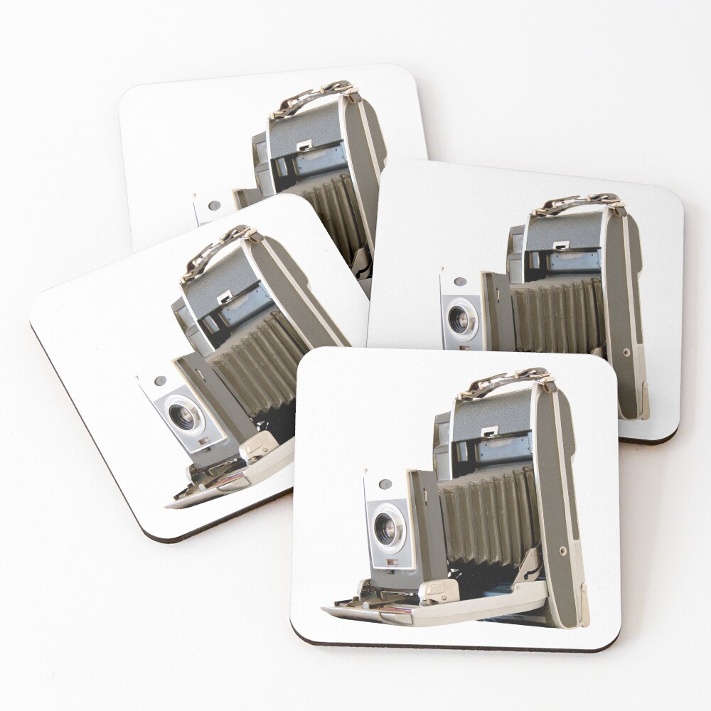Polaroid Camera with Bellows #2 Coasters (Set of 4)