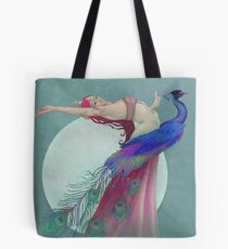 Amrita and the Moon Tote Bag