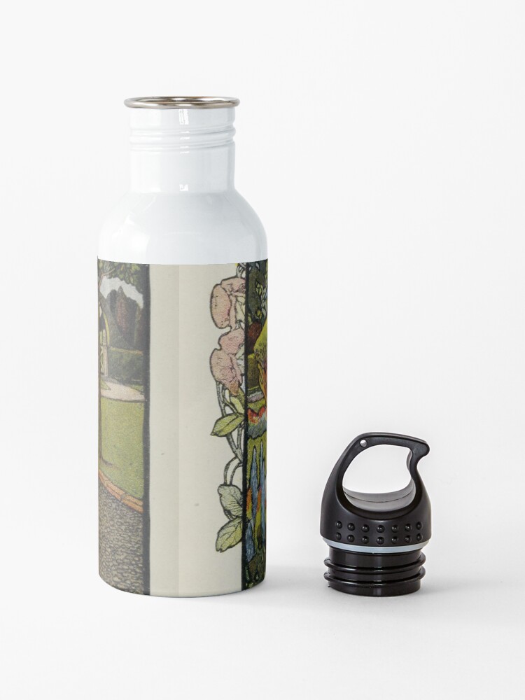 Alternate view of Vintage Art from ”A little garden calendar for boys and girls” book Water Bottle