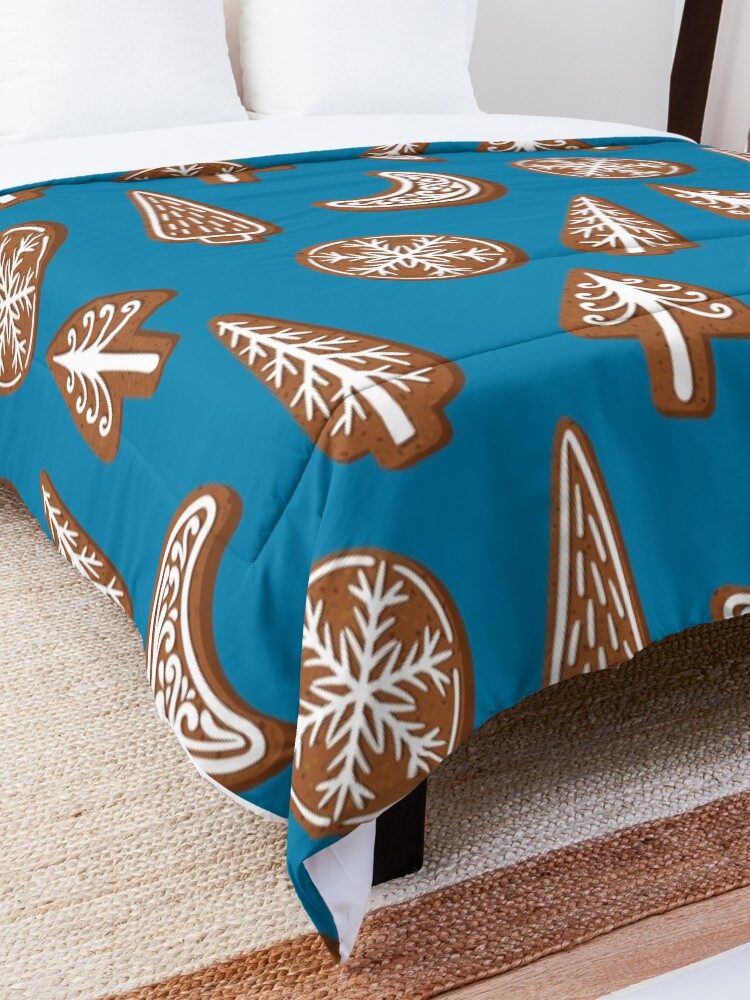 Alternate view of Christmas cookies Comforter