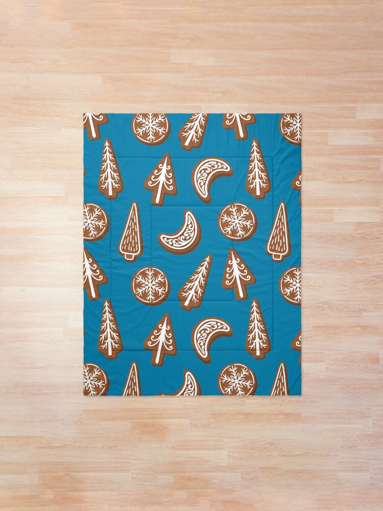 Alternate view of Christmas cookies Comforter