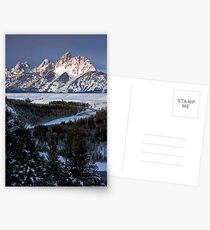 Snake River Overlook, Winter Postcards
