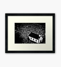 Graveyard - Nova Scotia, Canada Framed Print