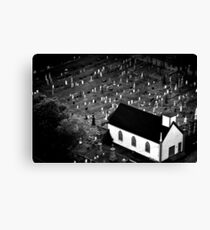 Graveyard - Nova Scotia, Canada Canvas Print